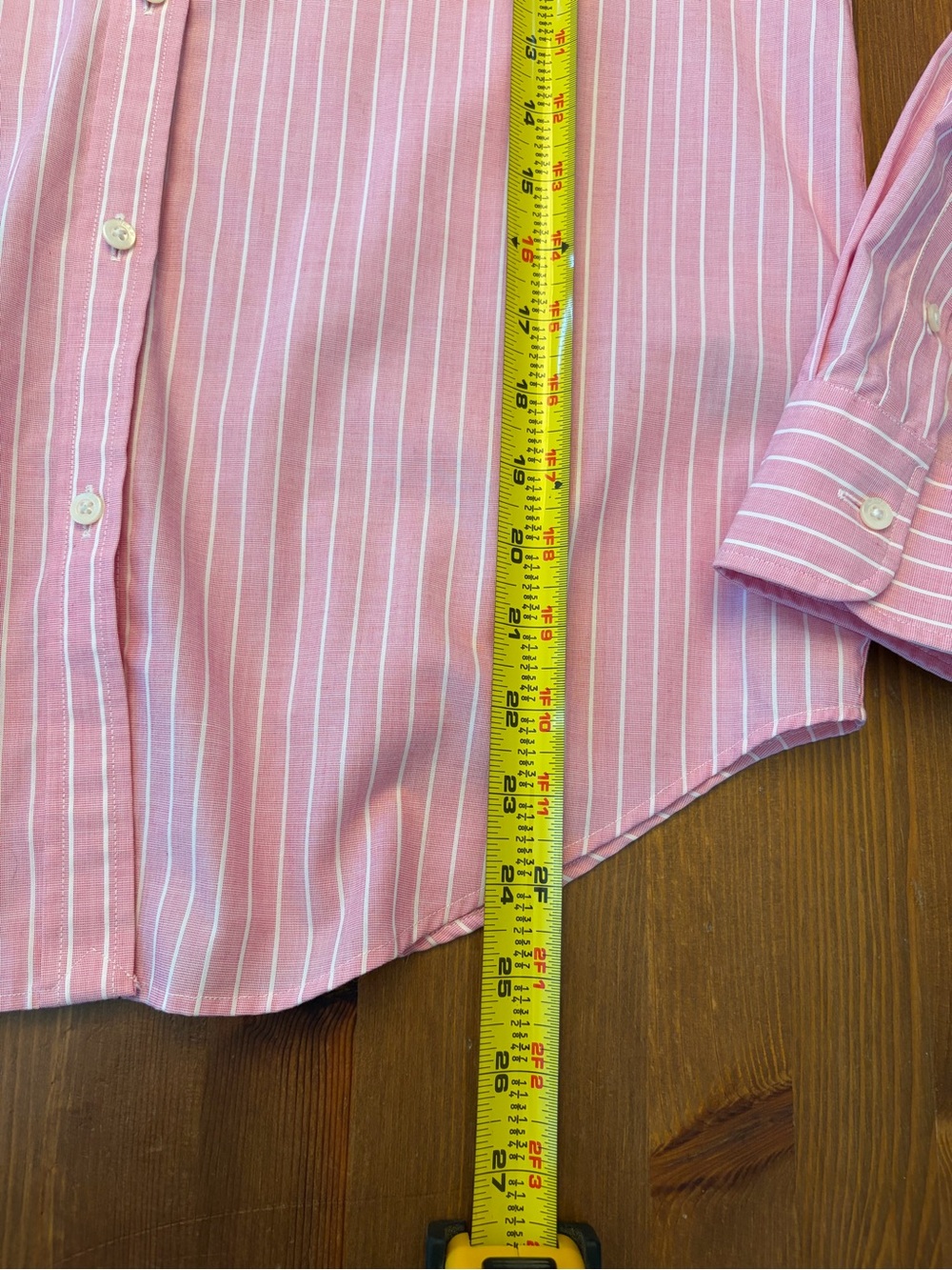 Ralph Lauren Classic Pink Button-Down Wrinkle Free Shirt - Women's, Size M. - Picture 8 of 8